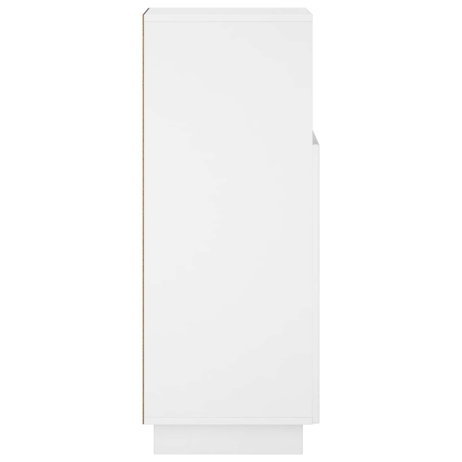 Ντουλάπι μπάνιου Λευκό 36,5 x 38 x 95 cm Επεξεργασμένο Ξύλο