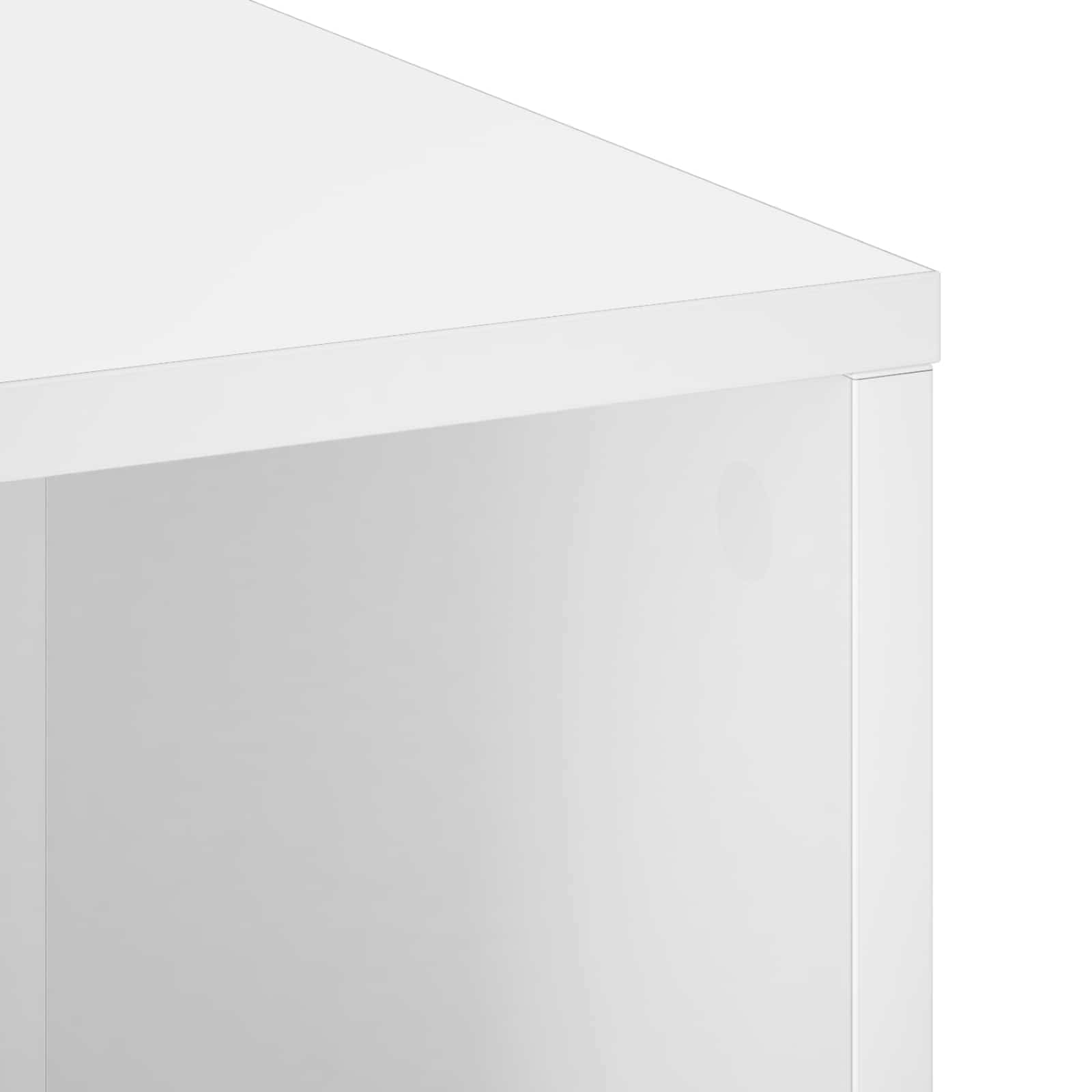 Ντουλάπι μπάνιου Γυαλιστερό Λευκό 36,5 x 38 x 95 cm