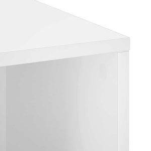 Ντουλάπι μπάνιου Γυαλιστερό Λευκό 36,5 x 38 x 95 cm