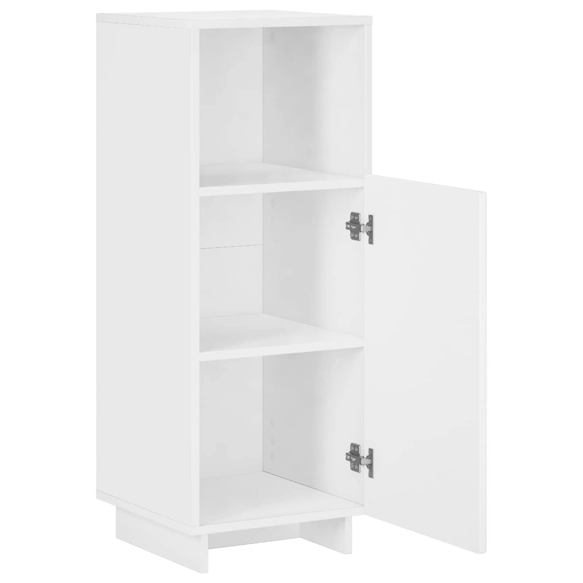 Ντουλάπι μπάνιου Γυαλιστερό Λευκό 36,5 x 38 x 95 cm
