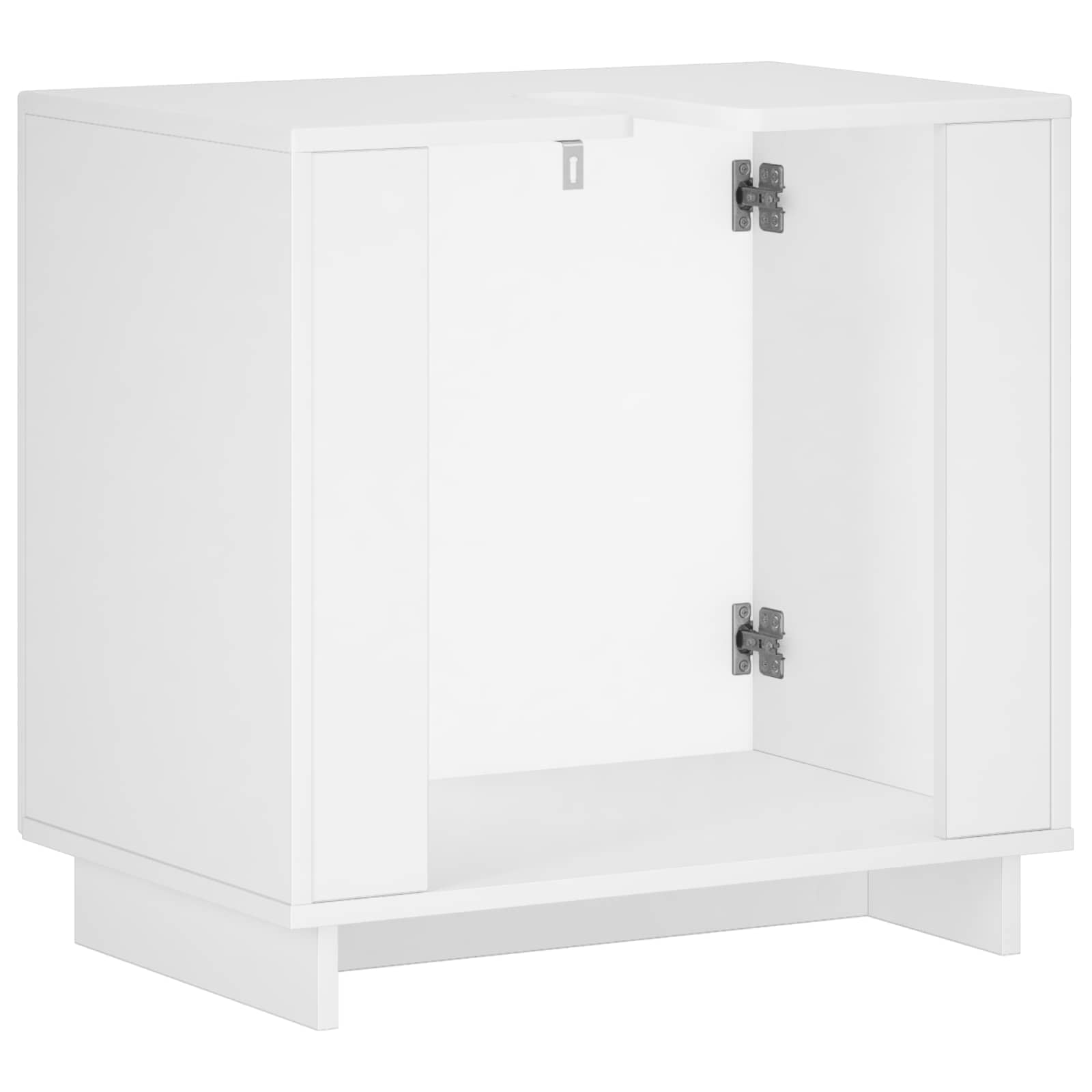 Έπιπλο μπάνιου Λευκό 60 x 41 x 58 cm Επεξεργασμένο Ξύλο