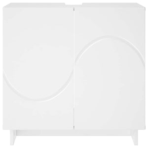 Έπιπλο μπάνιου Λευκό 60 x 41 x 58 cm Επεξεργασμένο Ξύλο