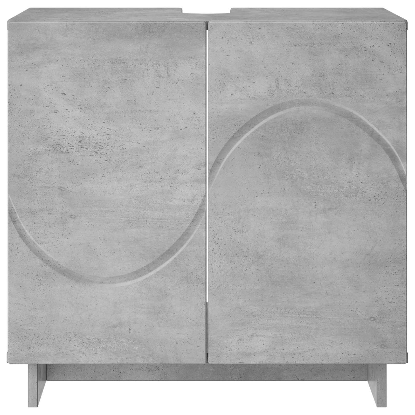 Έπιπλο μπάνιου Γκρι Σκυροδέματος 60 x 41 x 58 cm - Pakobazaar