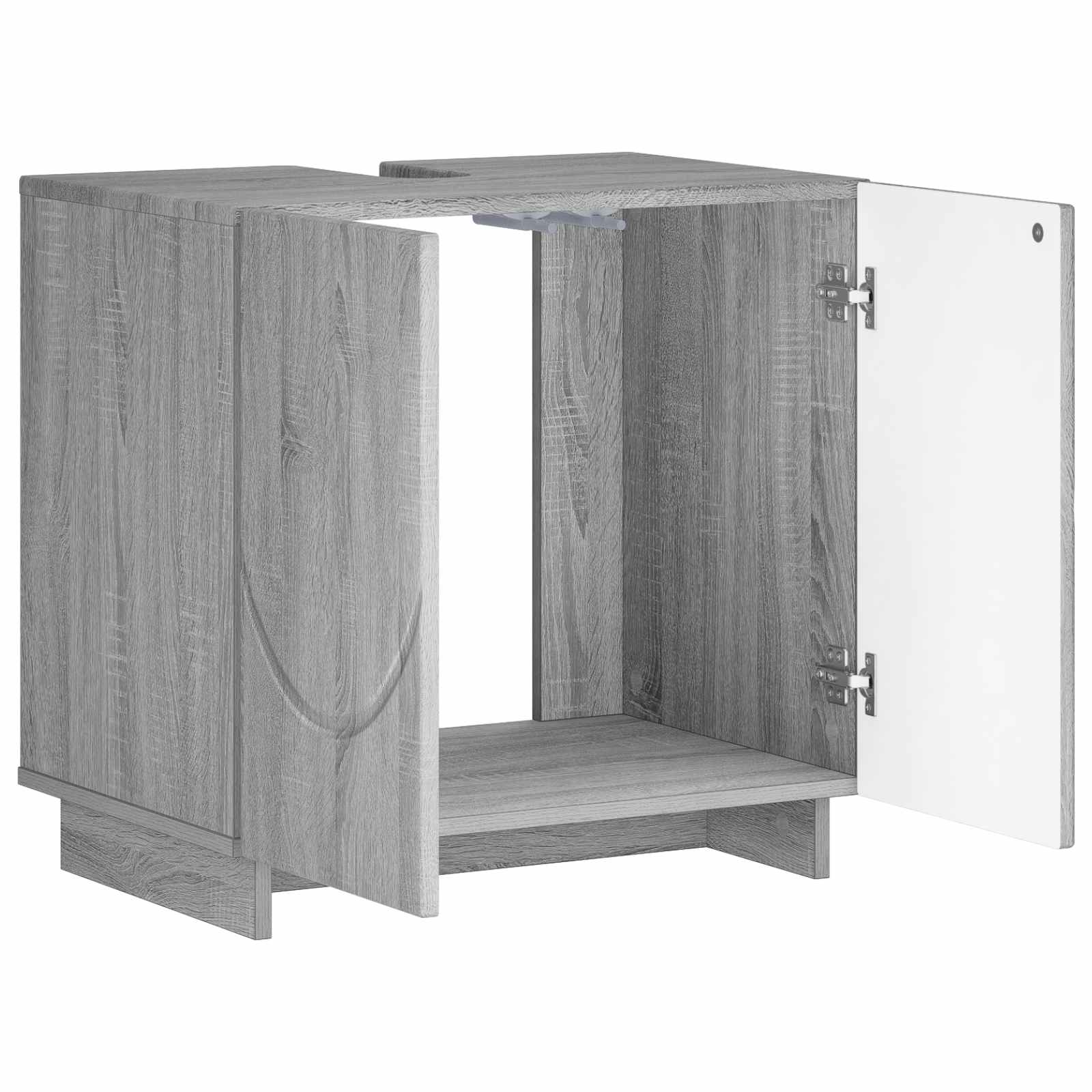 Έπιπλο μπάνιου Γκρι Sonoma 60 x 41 x 58 cm Επεξεργασμένο Ξύλο - Pakobazaar