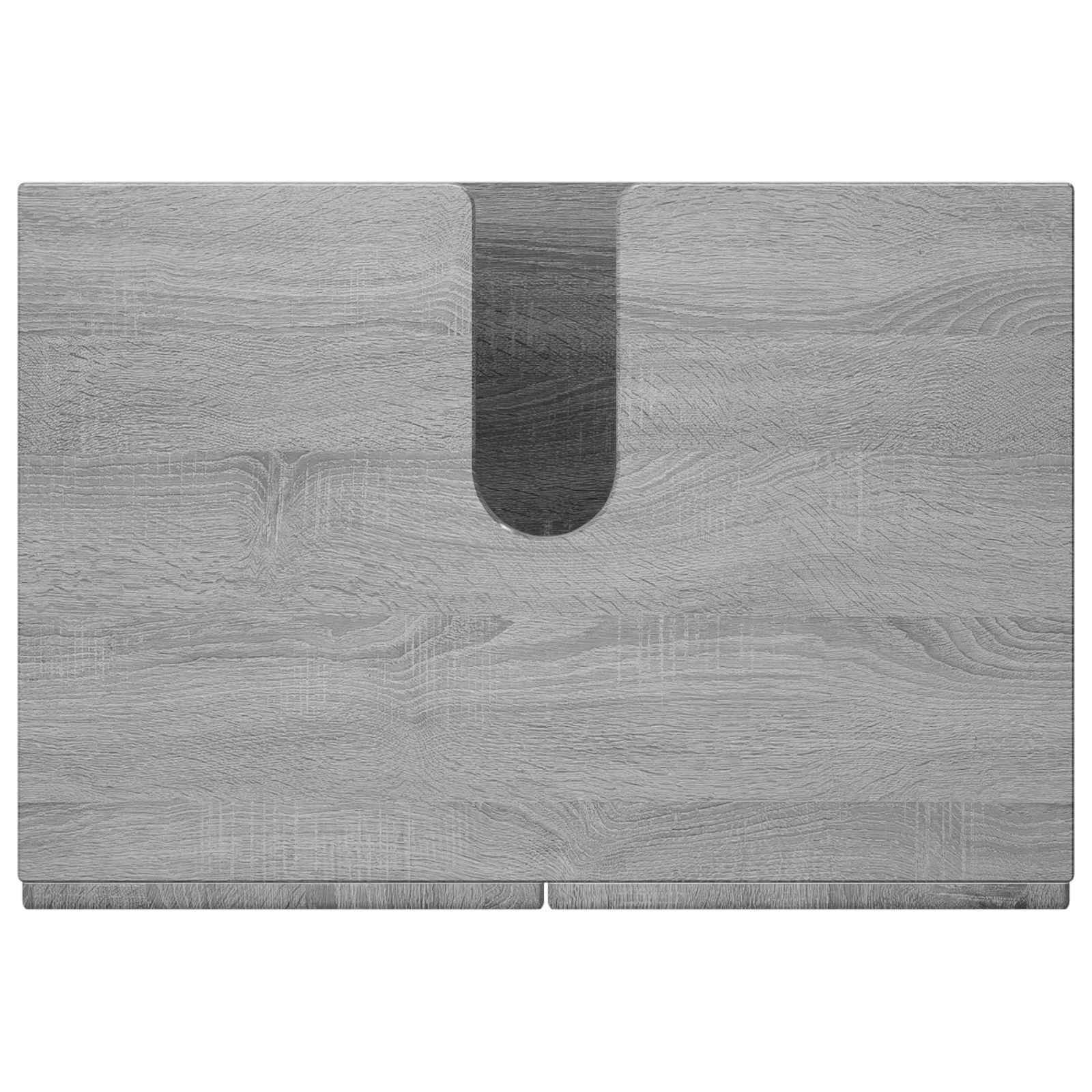 Έπιπλο μπάνιου Γκρι Sonoma 60 x 41 x 58 cm Επεξεργασμένο Ξύλο - Pakobazaar