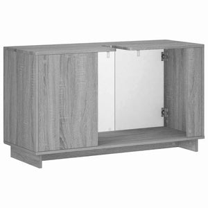 Έπιπλο μπάνιου Γκρι Sonoma 101 x 41 x 58 cm Επεξεργασμένο ξύλο