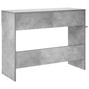 Τραπέζι κονσόλας Γκρι Σκυροδέματος 96,5 x 38 x 75 εκ.