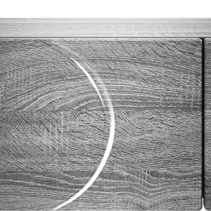 Τραπέζι κονσόλας Γκρι Sonoma 96,5 x 38 x 75 εκ.