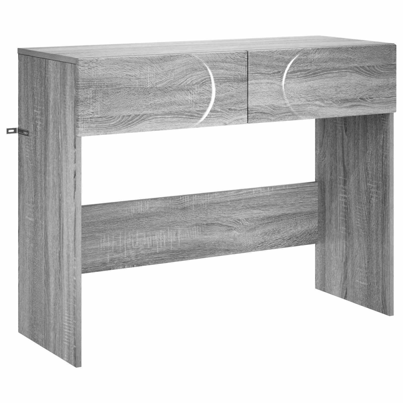 Τραπέζι κονσόλας Γκρι Sonoma 96,5 x 38 x 75 εκ.
