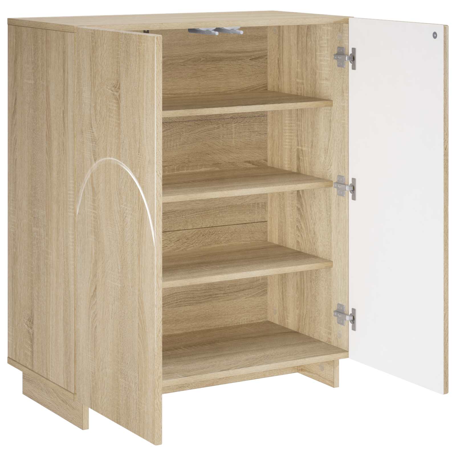 Παπουτσοθήκη 73 x 38 x 87,5 εκ. Επεξεργασμένο Ξύλο Sonoma Δρυς