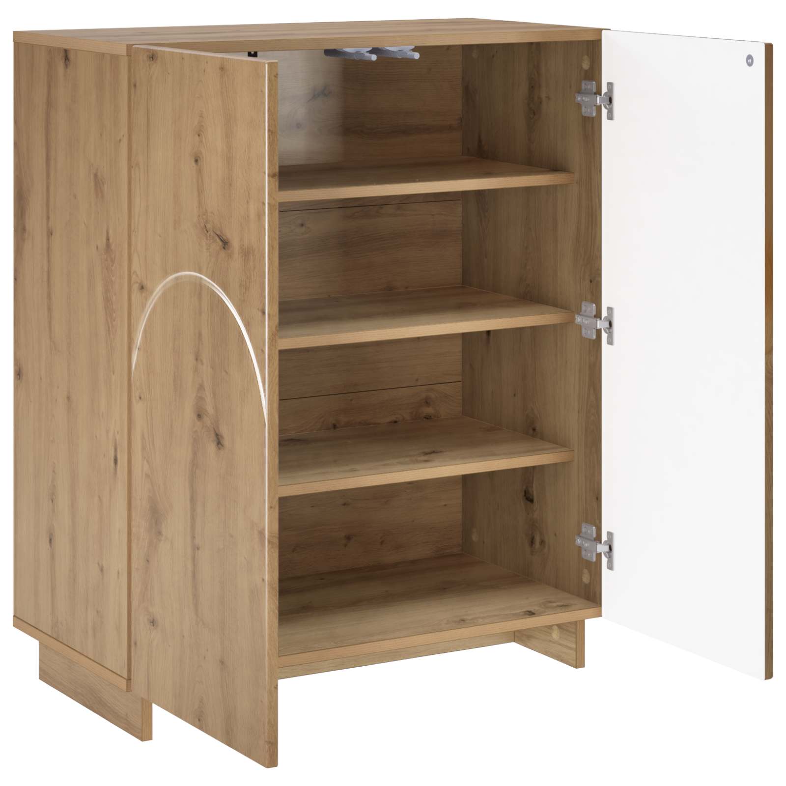Παπουτσοθήκη 73 x 38 x 87,5 εκ. Επεξεργασμένο Ξύλο Artisan Δρυς