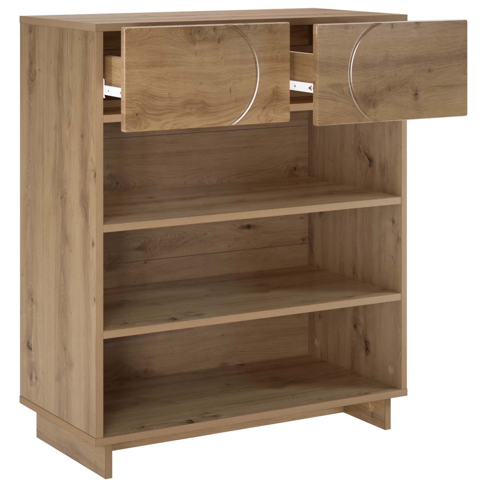 Παπουτσοθήκη 73 x 38 x 87,5 εκ. Επεξεργασμένο ξύλο Artisan Δρυς