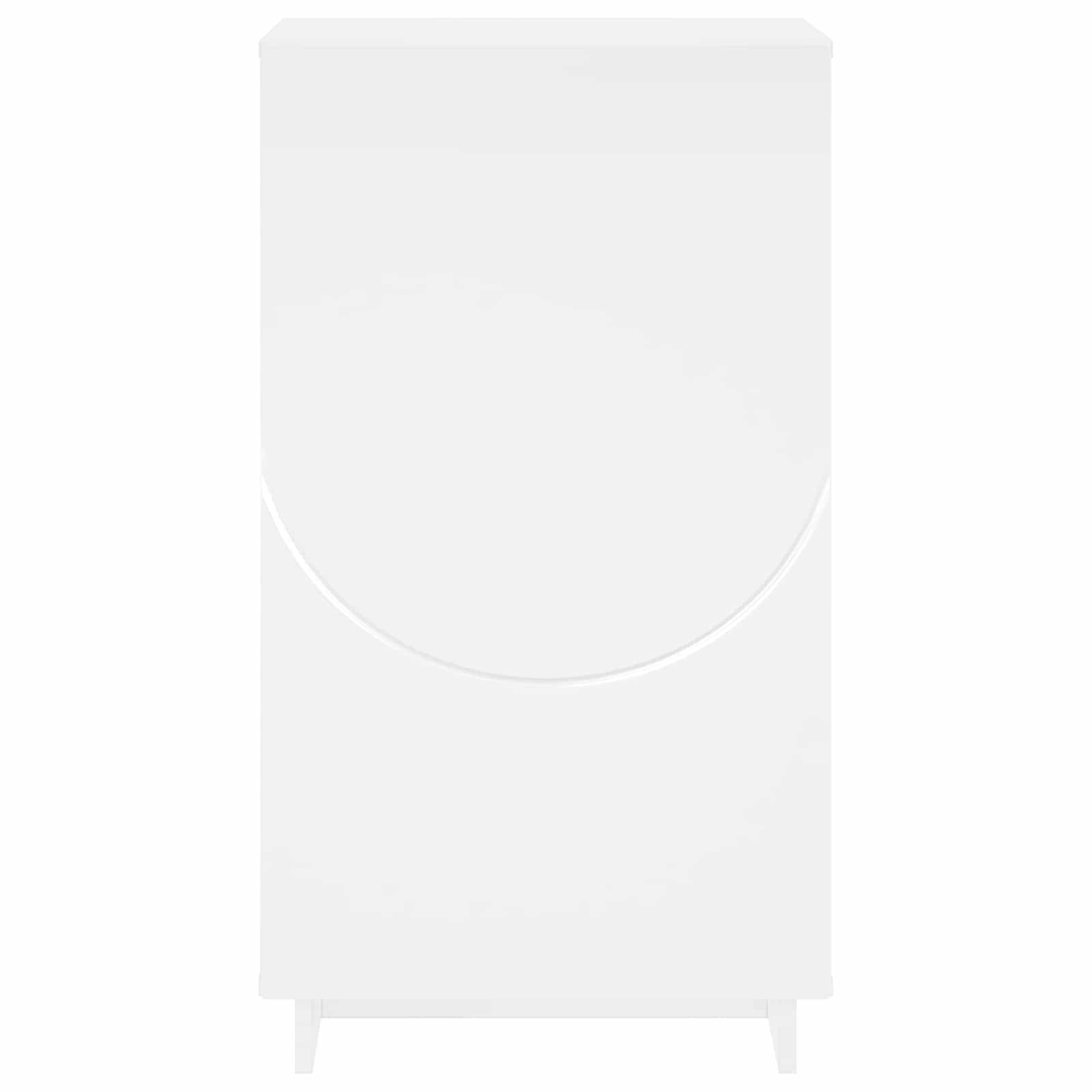 Ντουλάπα Παπουτσιών 48 x 38 x 87,5 εκ. Επεξεργασμένο Ξύλο Λευκό