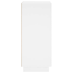Ντουλάπα Παπουτσιών 48 x 38 x 87,5 εκ. Επεξεργασμένο Ξύλο Λευκό
