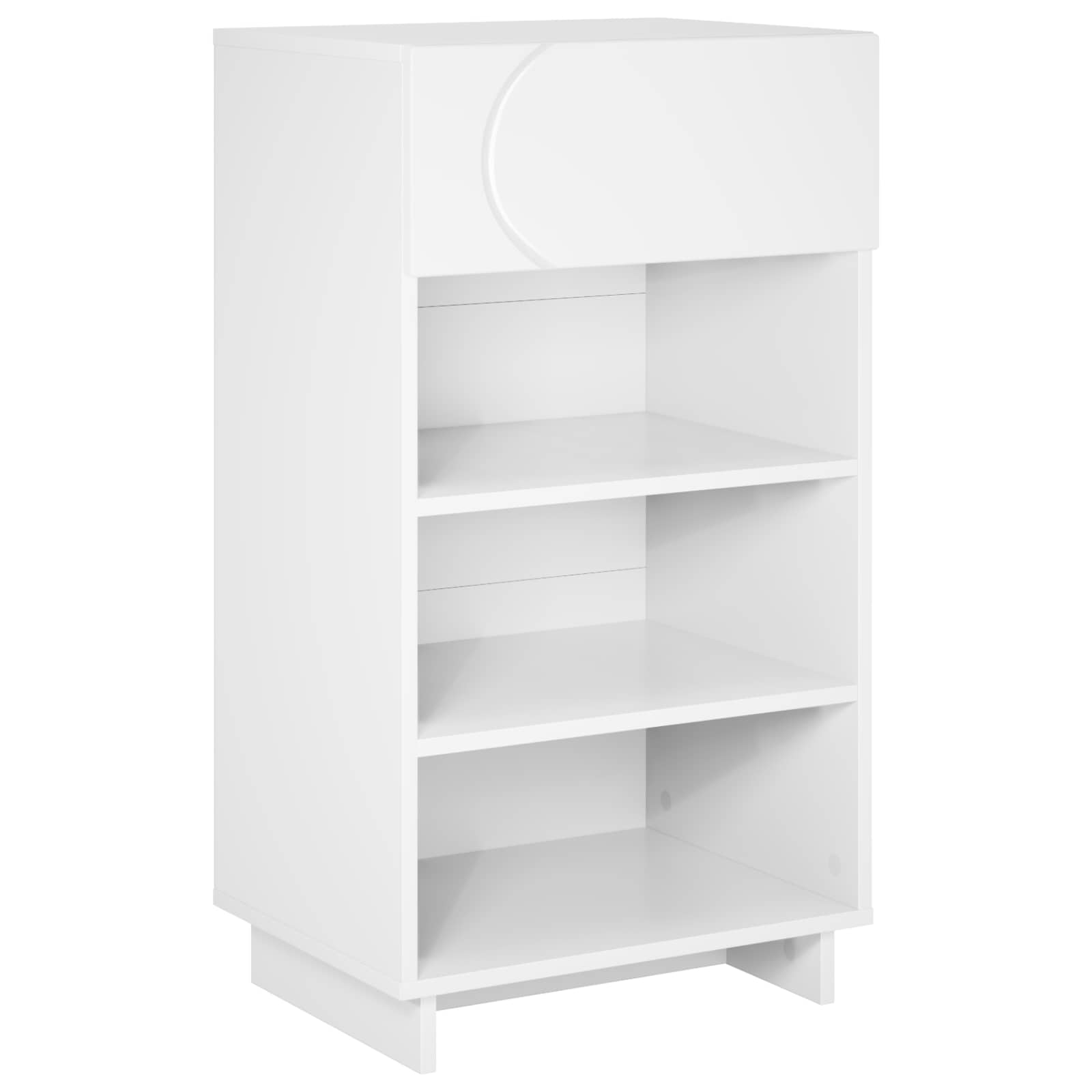 Ντουλάπα Παπουτσιών 48 x 38 x 87,5 εκ. Επεξεργασμένο Ξύλο Λευκό