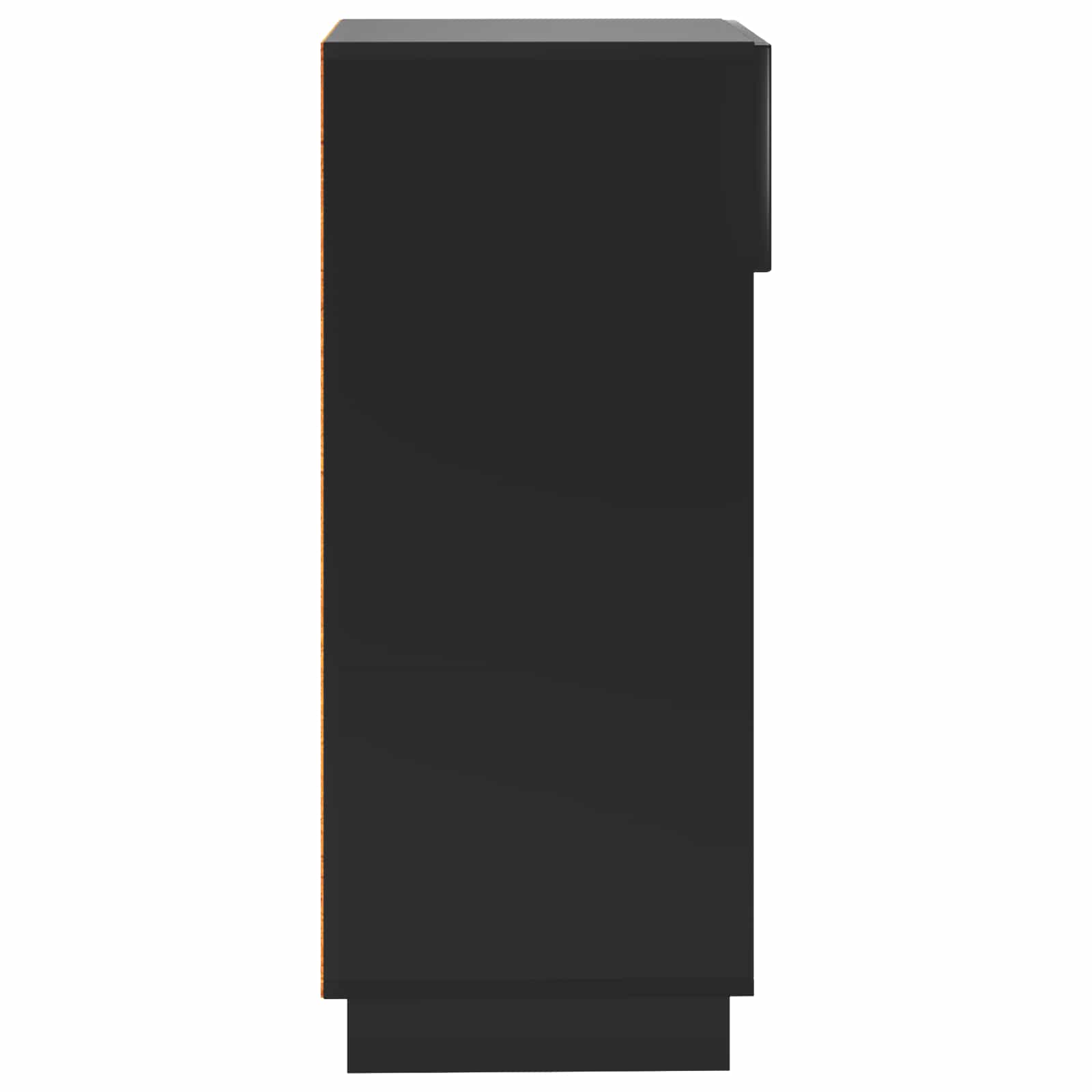 Ντουλάπα Παπουτσιών 48 x 38 x 87,5 εκ. Επεξεργασμένο Ξύλο Μαύρο