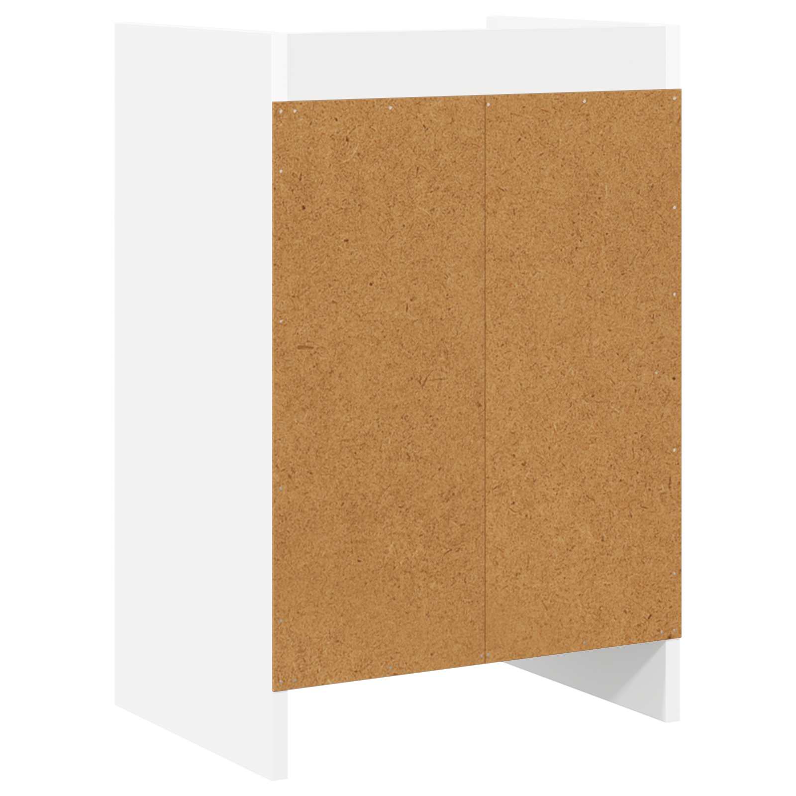 Κομοδίνα Λευκό 40 x 30 x 60 cm Επεξεργασμένο Ξύλο