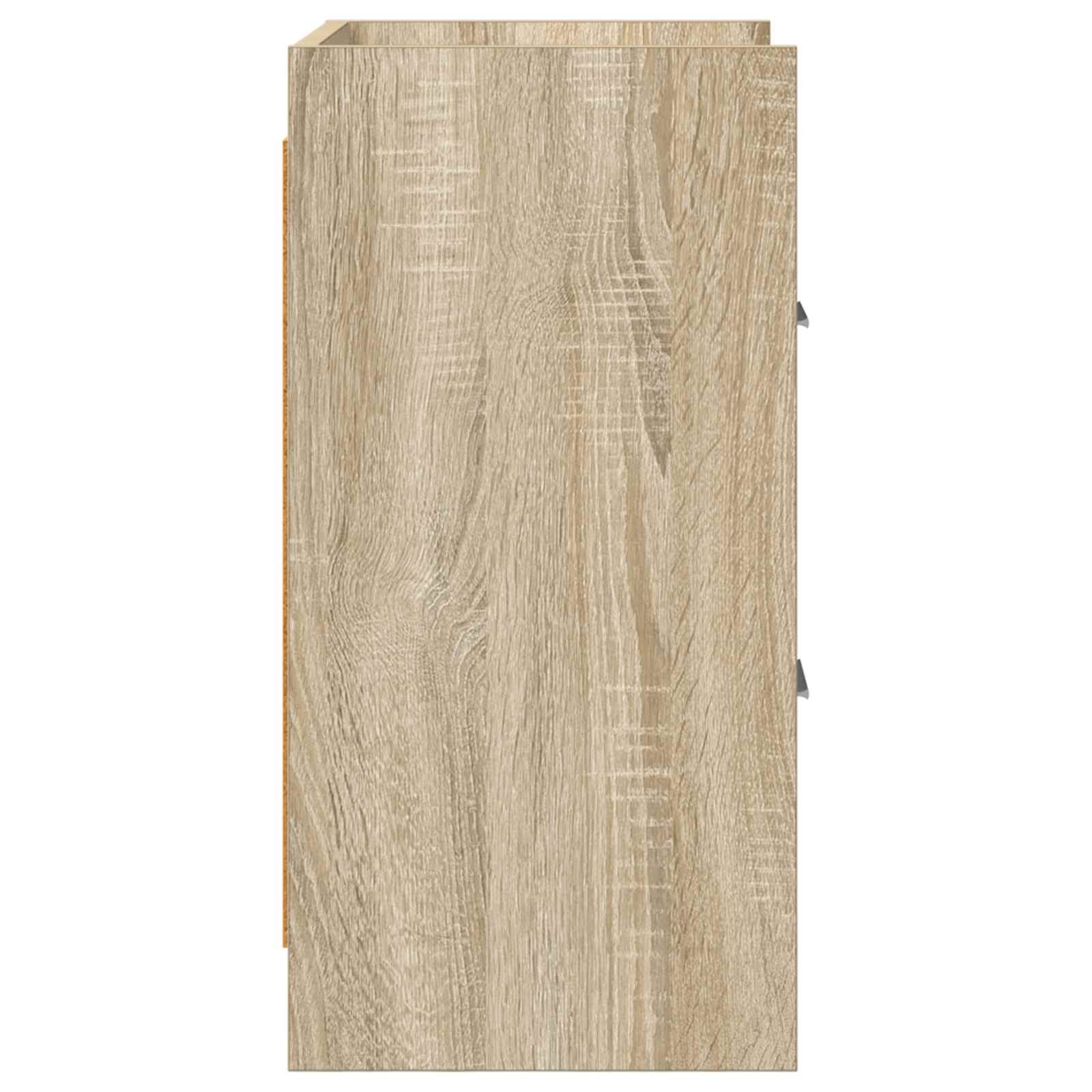 Κομοδίνα Sonoma Δρυς 40 x 30 x 60 cm Επεξεργασμένο Ξύλο