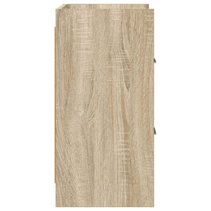 Κομοδίνα 2 pcs Sonoma Δρυς 40 x 30 x 60 cm Επεξεργασμένο Ξύλο - Pakobazaar
