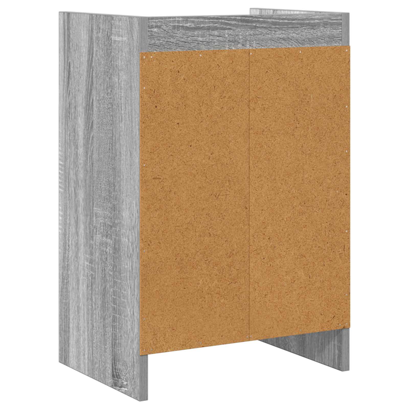 Κομοδίνα 2 pcs Γκρι Sonoma 40 x 30 x 60 cm Επεξεργασμένο Ξύλο
