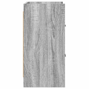 Κομοδίνα 2 pcs Γκρι Sonoma 40 x 30 x 60 cm Επεξεργασμένο Ξύλο - Pakobazaar