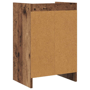 Κομοδίνα Παλαιωμένο ξύλο 40 x 30 x 60 cm Επεξεργασμένο Ξύλο - Pakobazaar