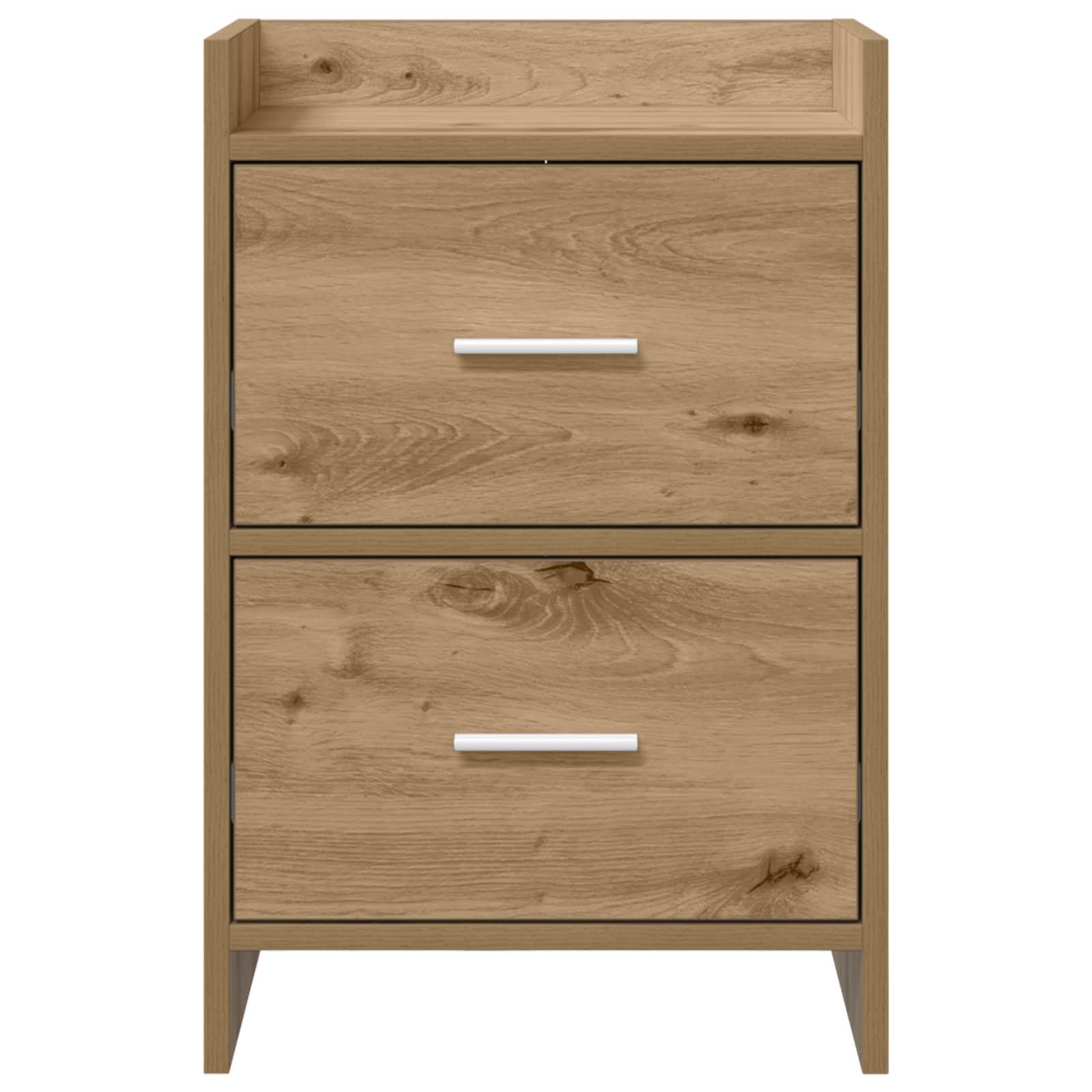 Κομοδίνα 2 pcs Artisan Δρυς 40 x 30 x 60 cm Επεξεργασμένο Ξύλο