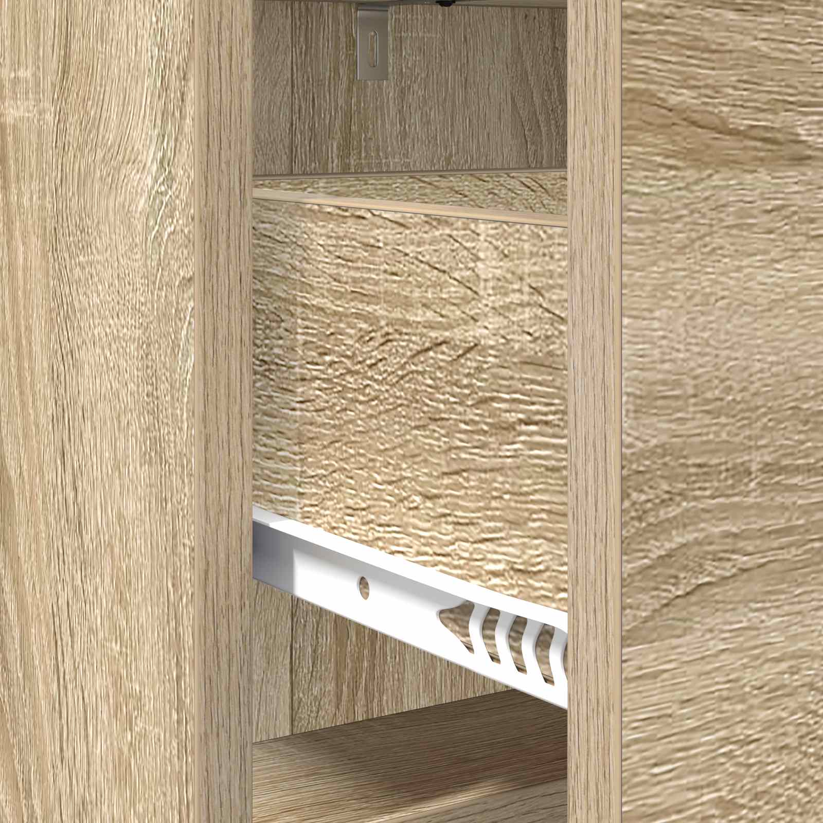 Κομοδίνα 2 pcs Sonoma Δρυς 40 x 30 x 60 cm Επεξεργασμένο Ξύλο - Pakobazaar