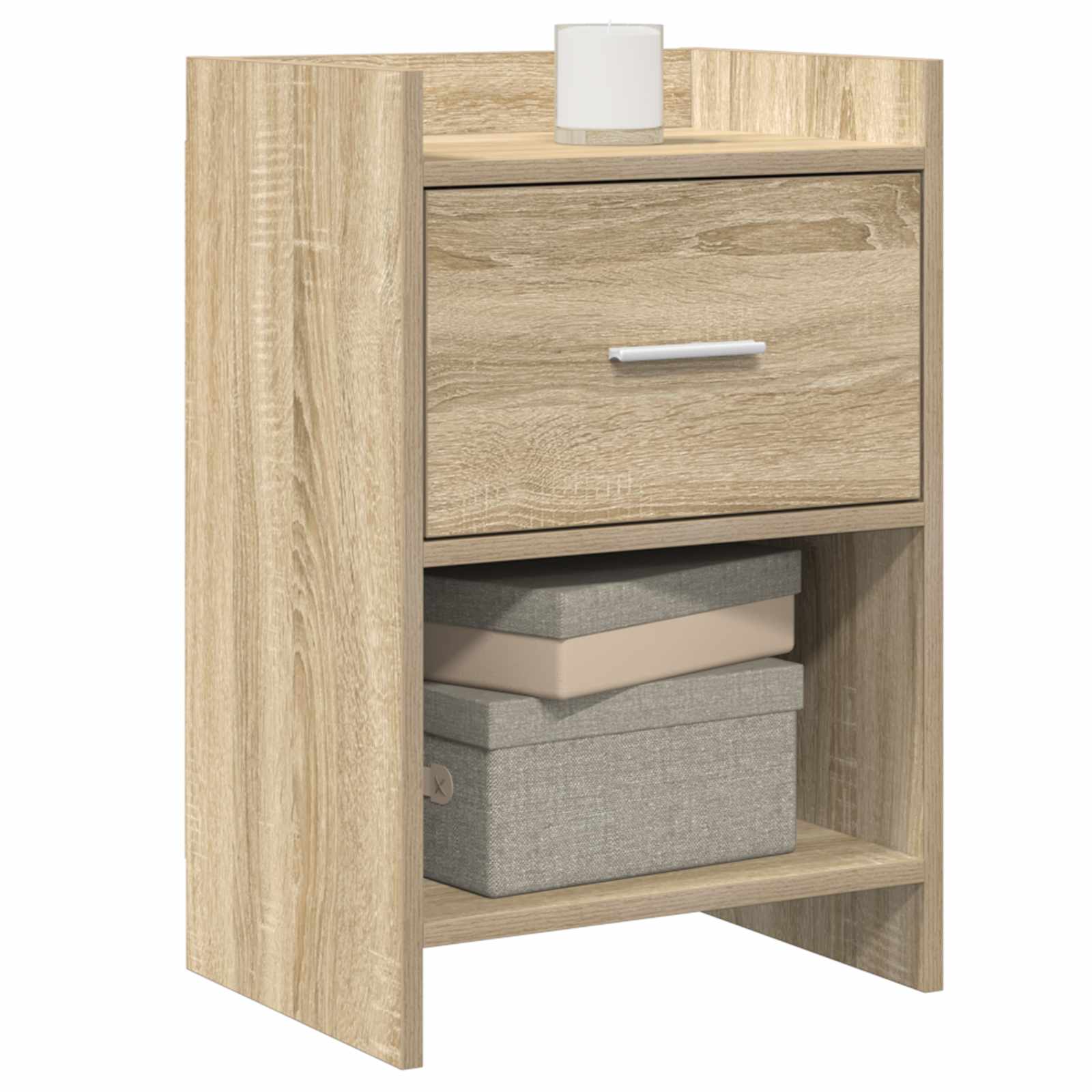 Κομοδίνα 2 pcs Sonoma Δρυς 40 x 30 x 60 cm Επεξεργασμένο Ξύλο - Pakobazaar
