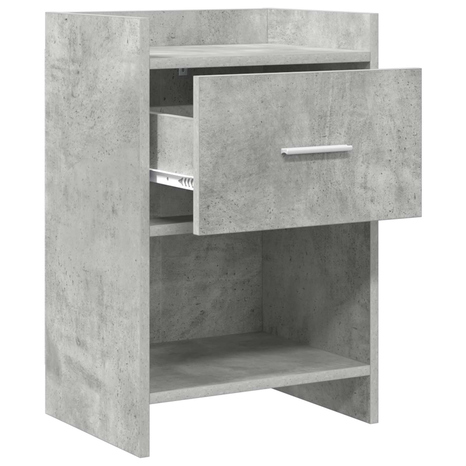 Κομοδίνα 2 pcs Γκρι Σκυροδέματος 40 x 30 x 60 cm