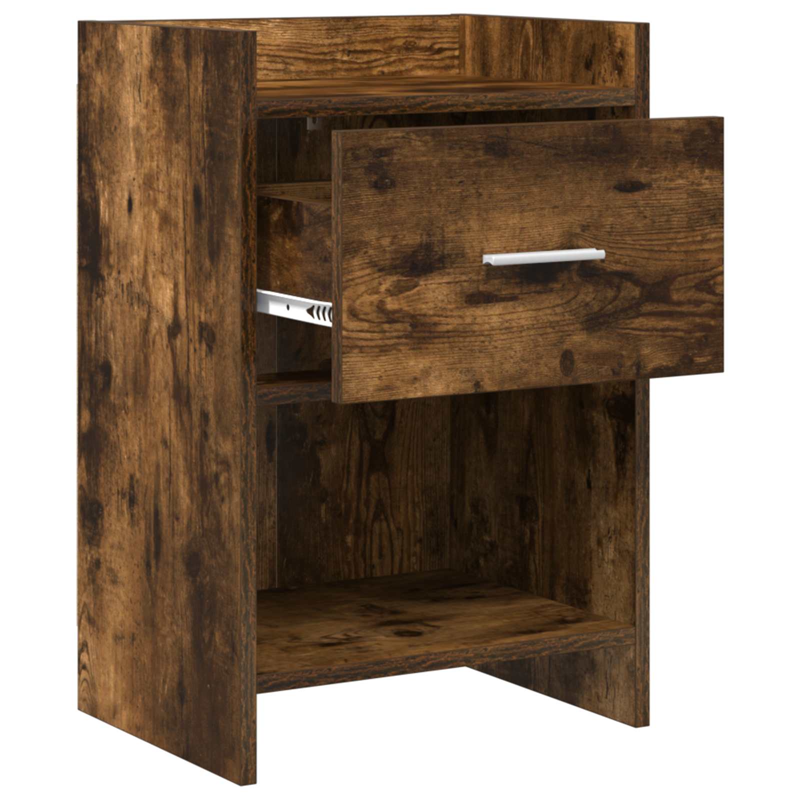 Κομοδίνα 2 pcs Καπνισμένο Ξύλο Δρυός 40 x 30 x 60 cm