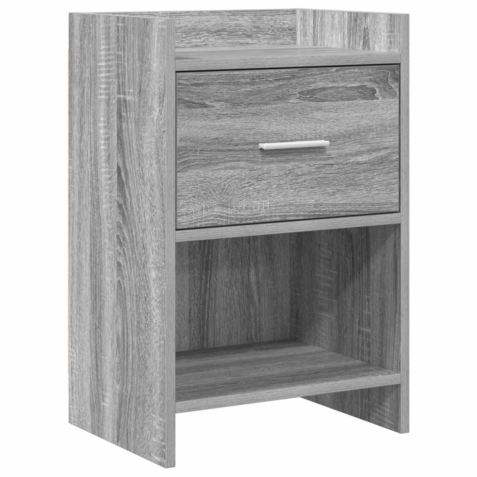 Κομοδίνα Γκρι Sonoma 40 x 30 x 60 cm Επεξεργασμένο Ξύλο - Pakobazaar