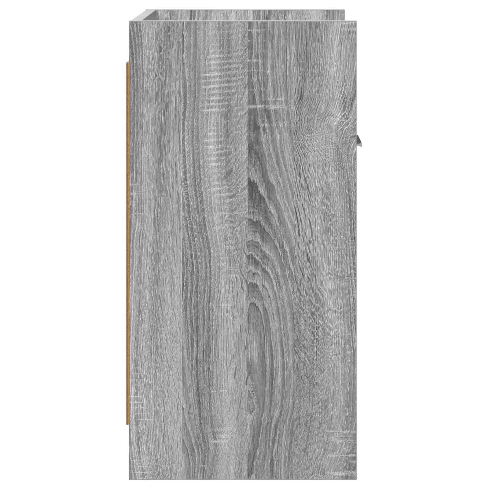 Κομοδίνα Γκρι Sonoma 40 x 30 x 60 cm Επεξεργασμένο Ξύλο - Pakobazaar