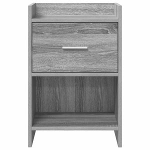 Κομοδίνα 2 pcs Γκρι Sonoma 40 x 30 x 60 cm Επεξεργασμένο Ξύλο - Pakobazaar