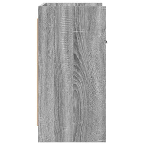 Κομοδίνα 2 pcs Γκρι Sonoma 40 x 30 x 60 cm Επεξεργασμένο Ξύλο - Pakobazaar