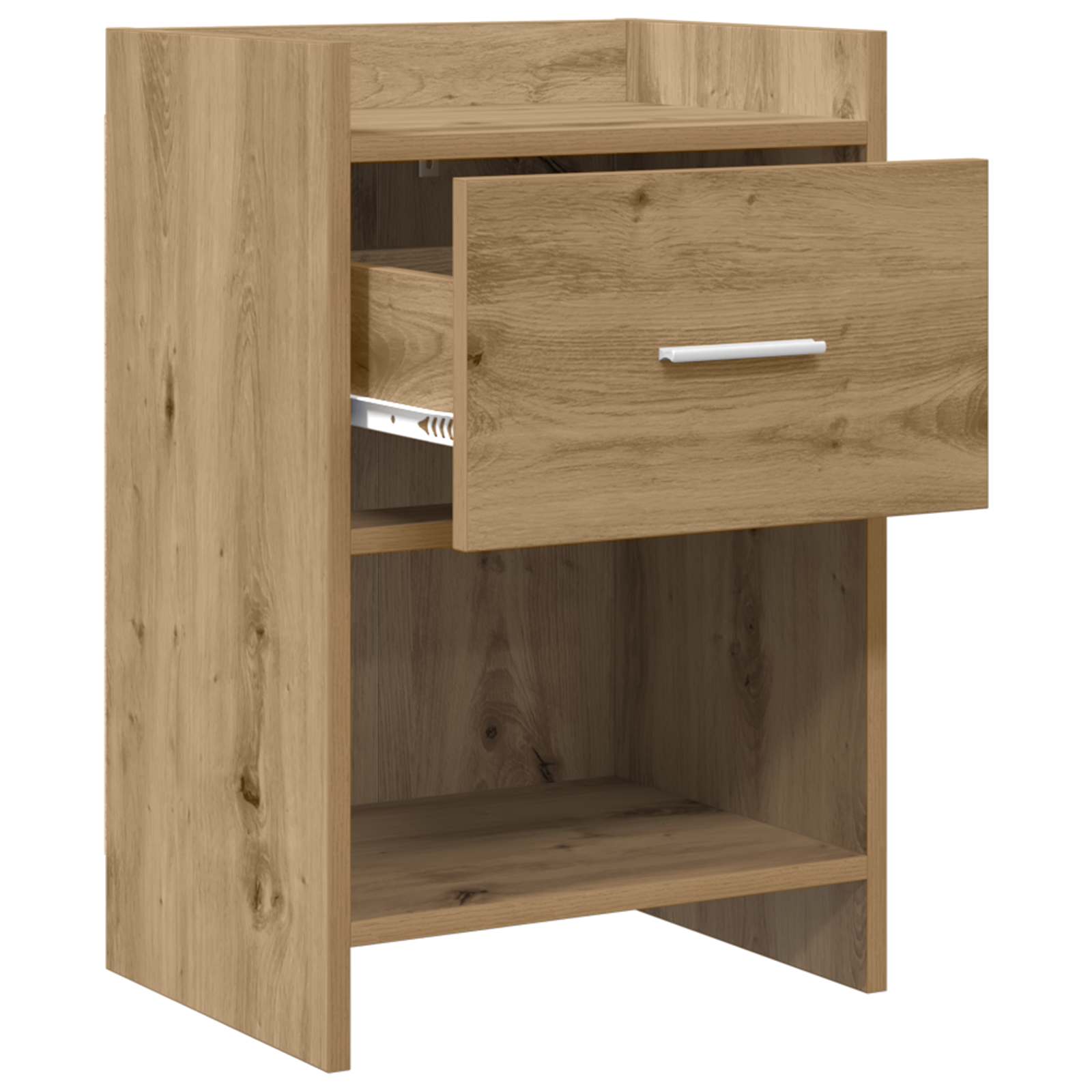 Κομοδίνα 2 pcs Artisan Δρυς 40 x 30 x 60 cm Επεξεργασμένο Ξύλο - Pakobazaar
