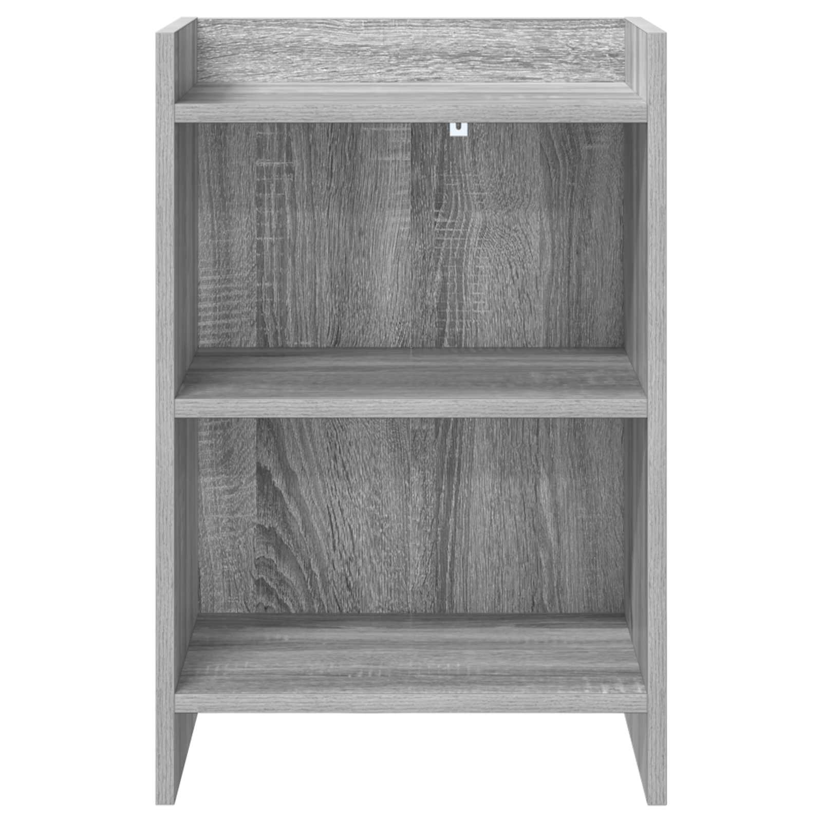 Κομοδίνα Γκρι Sonoma 40 x 30 x 60 cm Επεξεργασμένο Ξύλο