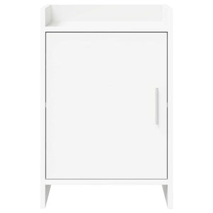 Κομοδίνα Λευκό 40 x 30 x 60 cm Επεξεργασμένο Ξύλο - Pakobazaar