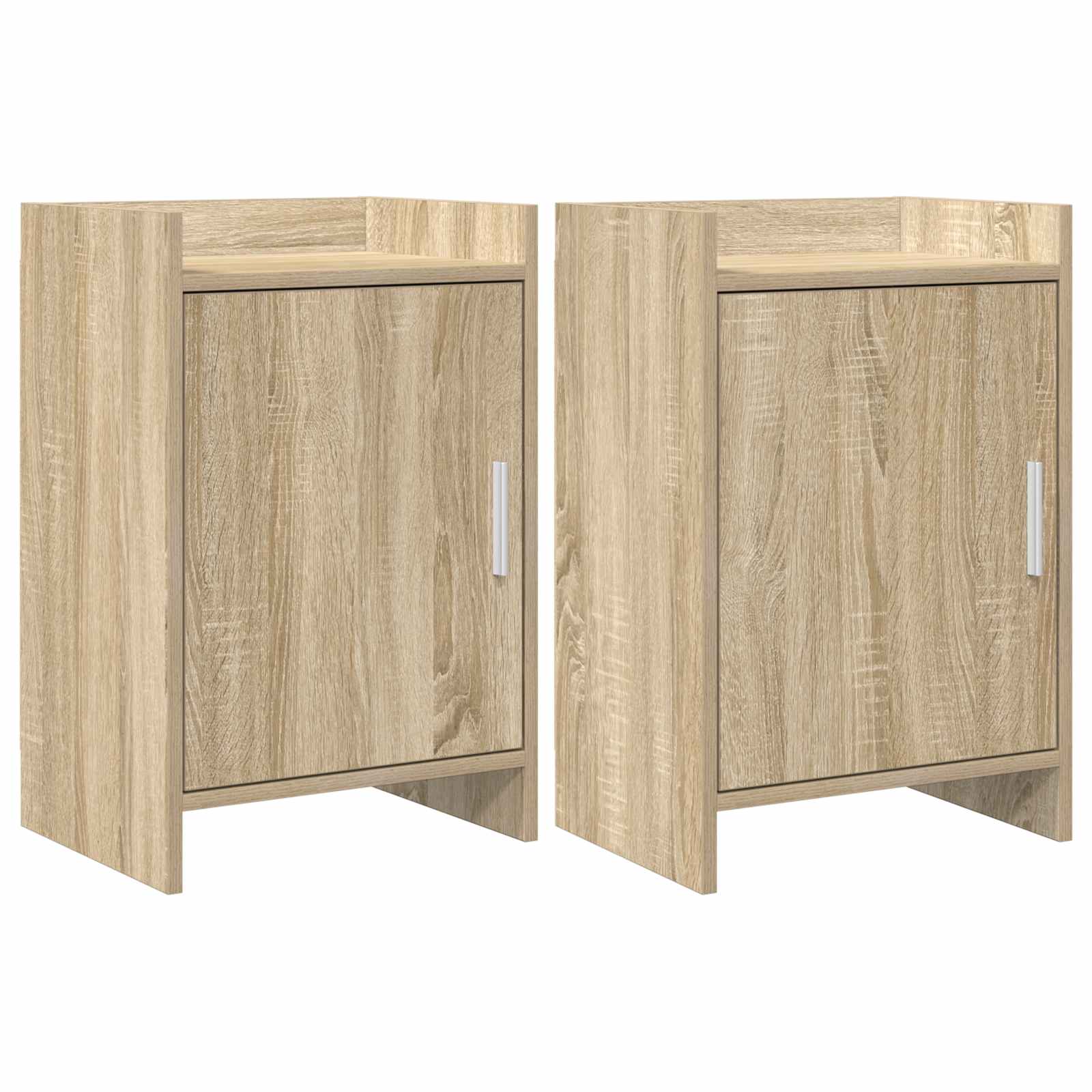 Κομοδίνα 2 pcs Sonoma Δρυς 40 x 30 x 60 cm Επεξεργασμένο Ξύλο