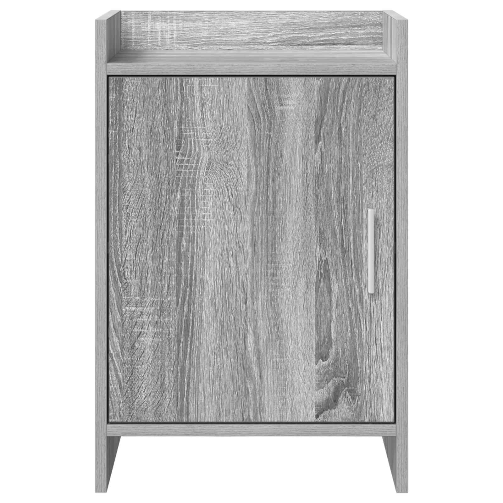 Κομοδίνα Γκρι Sonoma 40 x 30 x 60 cm Επεξεργασμένο Ξύλο