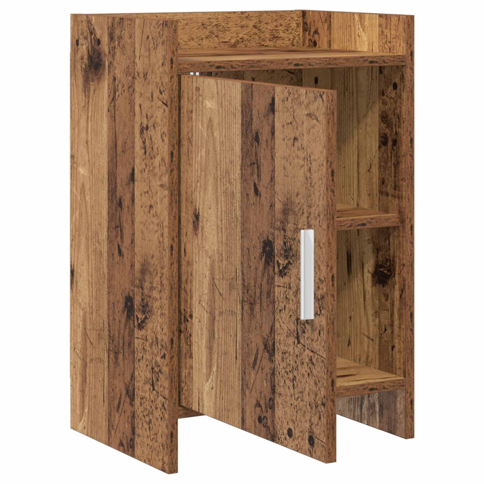Κομοδίνα 2 pcs Παλαιωμένο ξύλο 40 x 30 x 60 cm