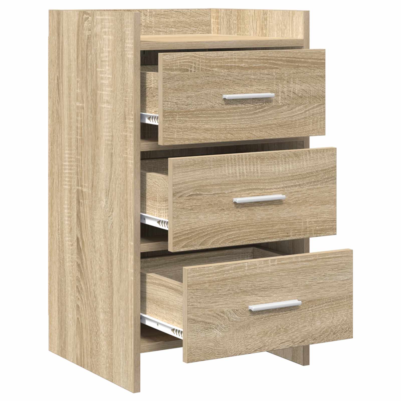Κομοδίνα Sonoma Δρυς 40 x 36 x 70 εκ. Επεξεργασμένο Ξύλο