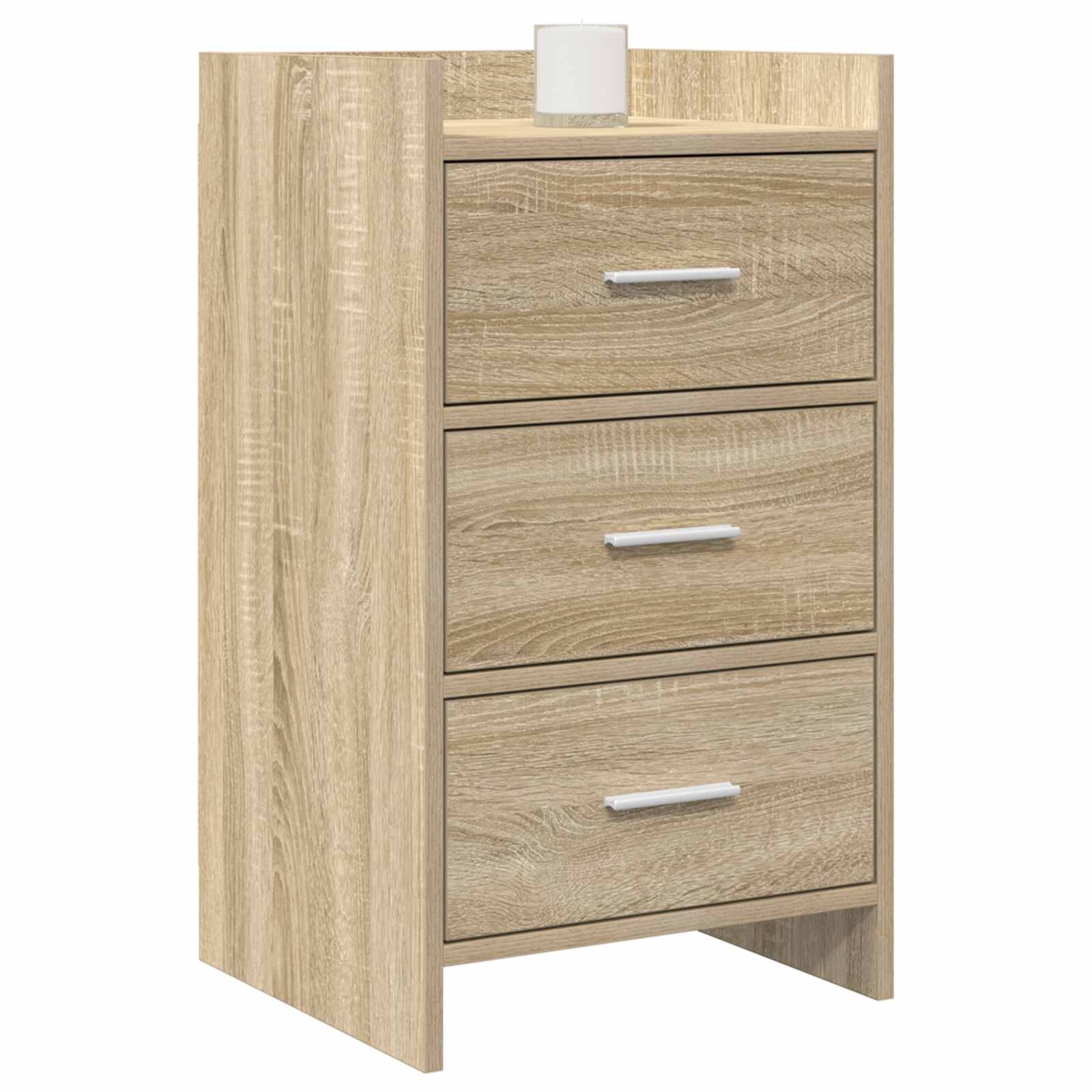 Κομοδίνα Sonoma Δρυς 40 x 36 x 70 εκ. Επεξεργασμένο Ξύλο
