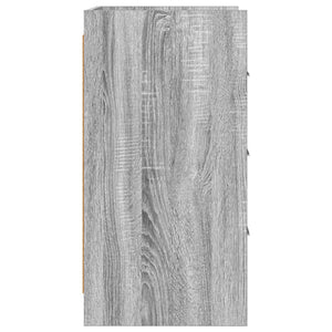Κομοδίνα Γκρι Sonoma 40 x 36 x 70 εκ. Επεξεργασμένο Ξύλο - Pakobazaar