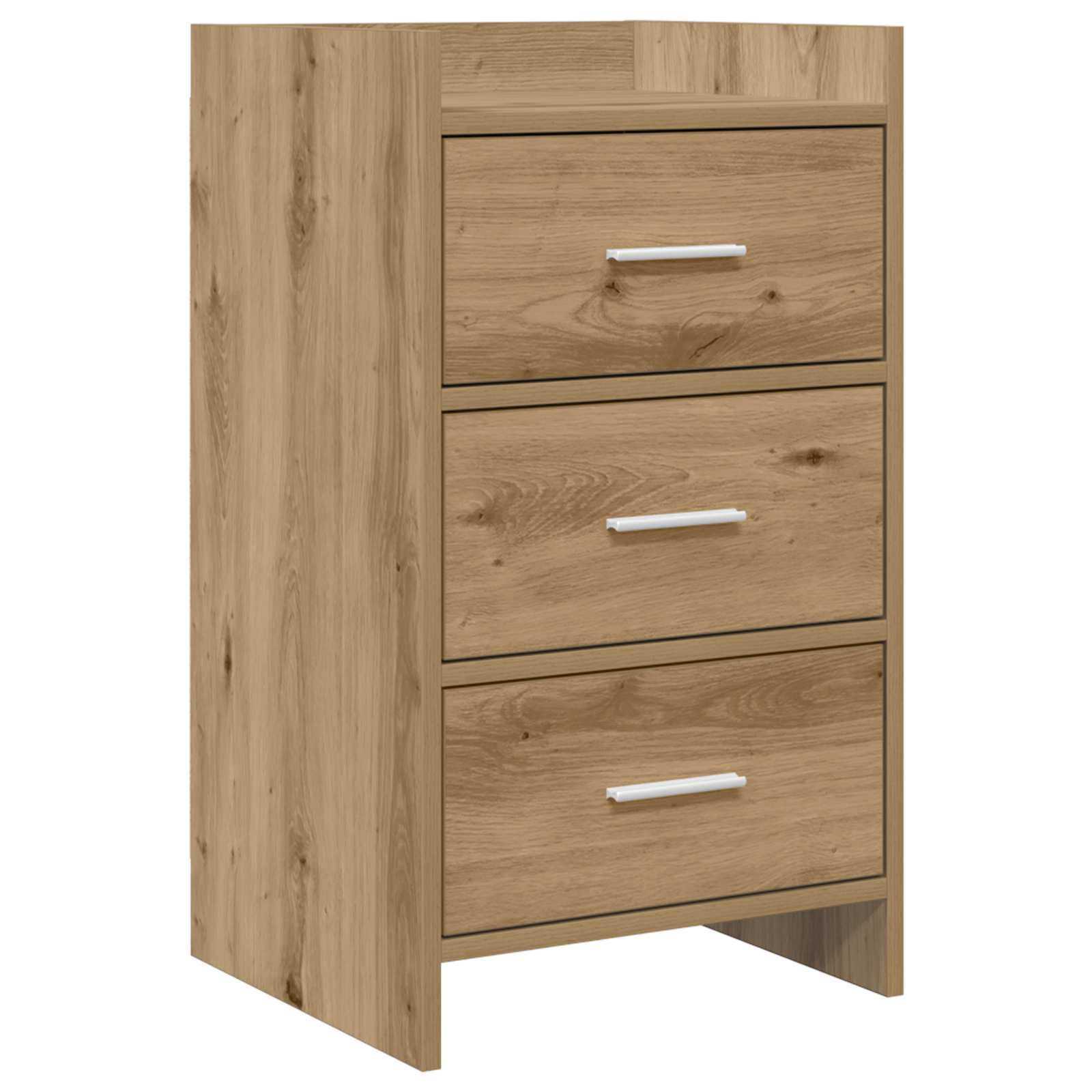 Κομοδίνα Artisan Δρυς 40 x 36 x 70 εκ. Επεξεργασμένο Ξύλο