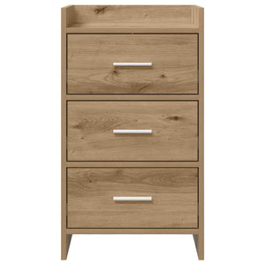Κομοδίνα Artisan Δρυς 40 x 36 x 70 εκ. Επεξεργασμένο Ξύλο - Pakobazaar