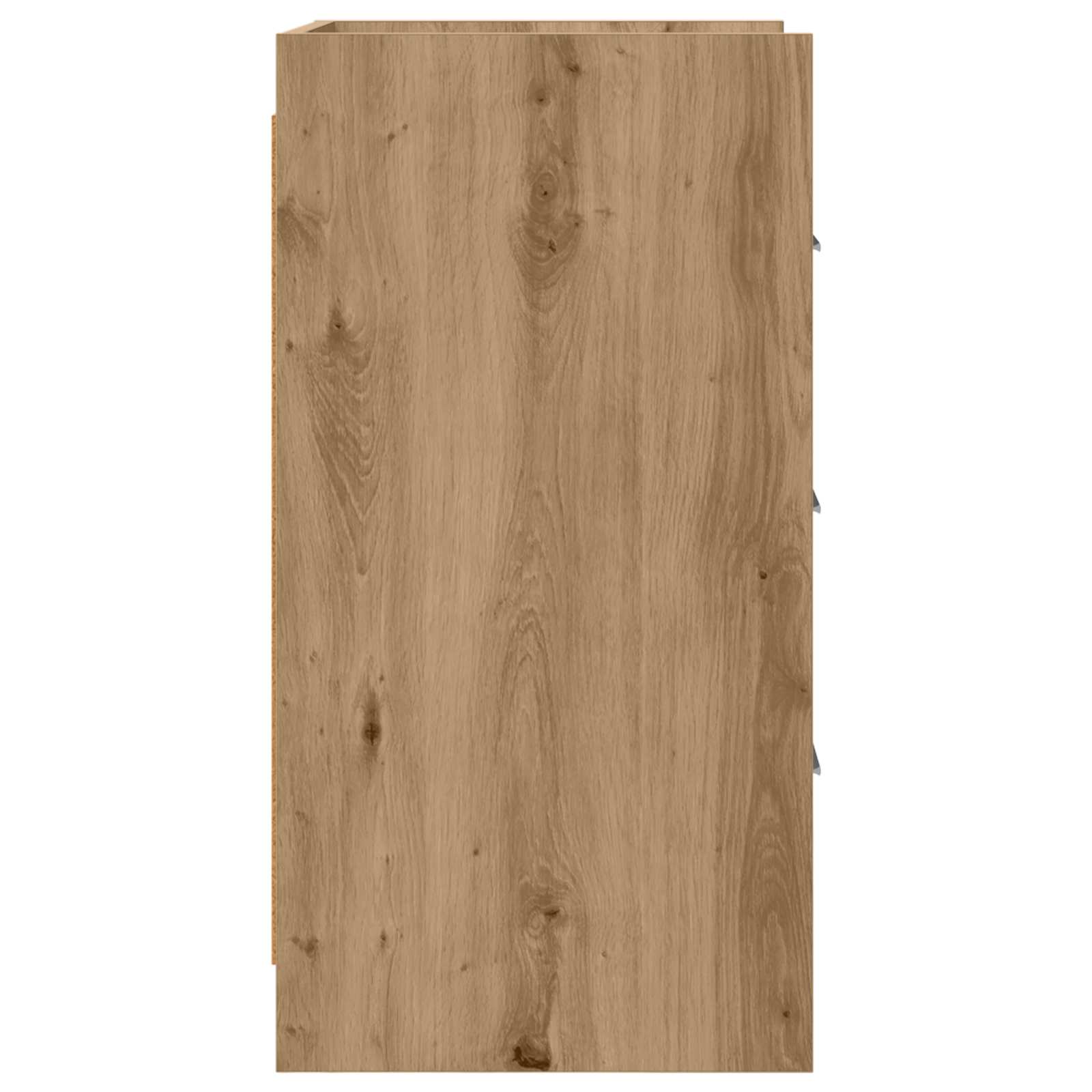 Κομοδίνα Artisan Δρυς 40 x 36 x 70 εκ. Επεξεργασμένο Ξύλο