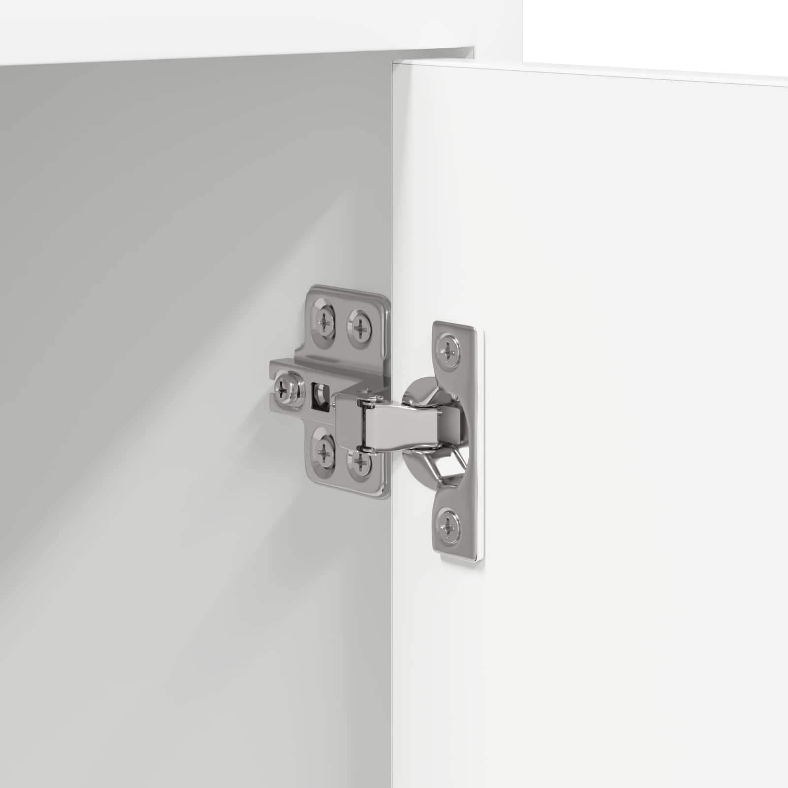 Κομοδίνα 2 pcs Λευκό 40 x 36 x 60 εκ Επεξεργασμένο Ξύλο - Pakobazaar
