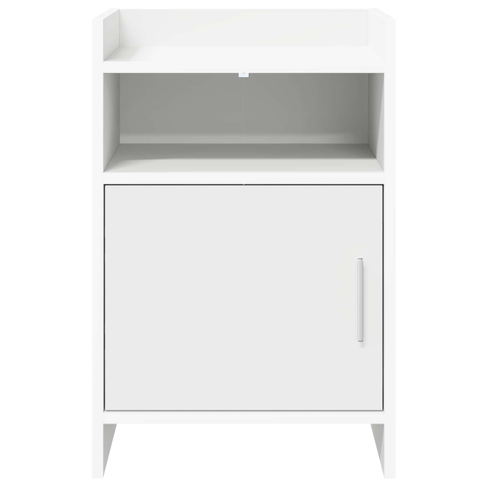 Κομοδίνα 2 pcs Λευκό 40 x 36 x 60 εκ Επεξεργασμένο Ξύλο - Pakobazaar