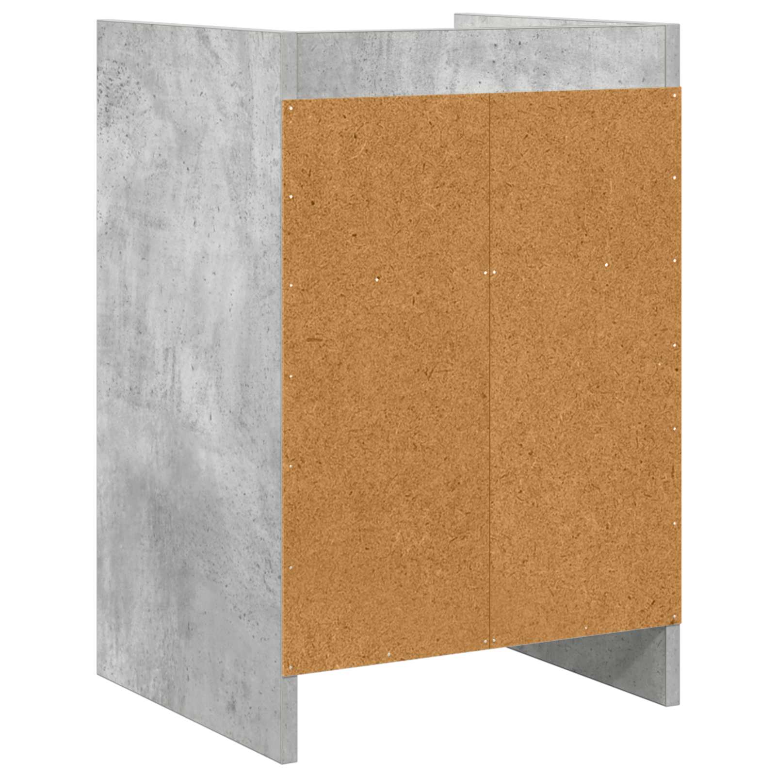 Κομοδίνα 2 pcs Γκρι Σκυροδέματος 40 x 36 x 60 εκ